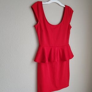 Red Bodycon dress